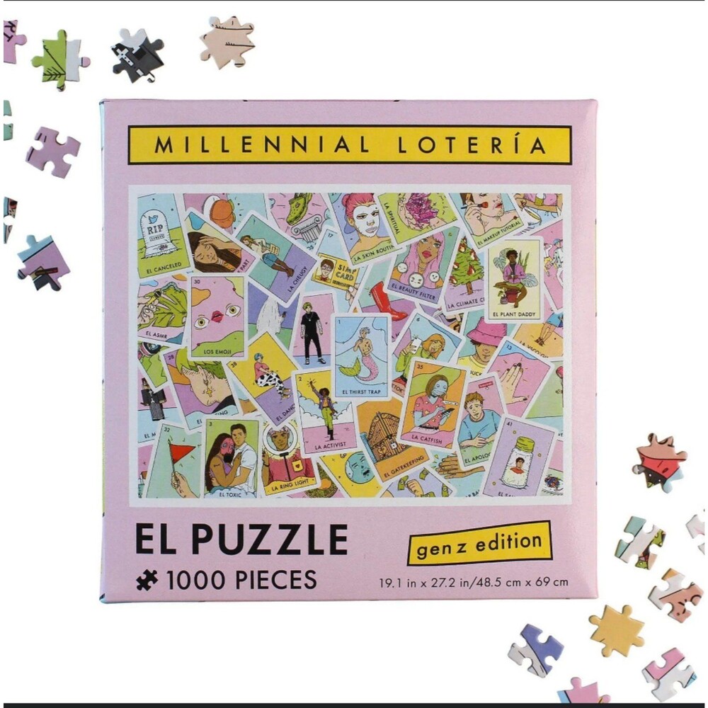 Millennial Lotería El Puzzle NEW